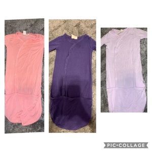 Peach, amethyst, and thistle bundler